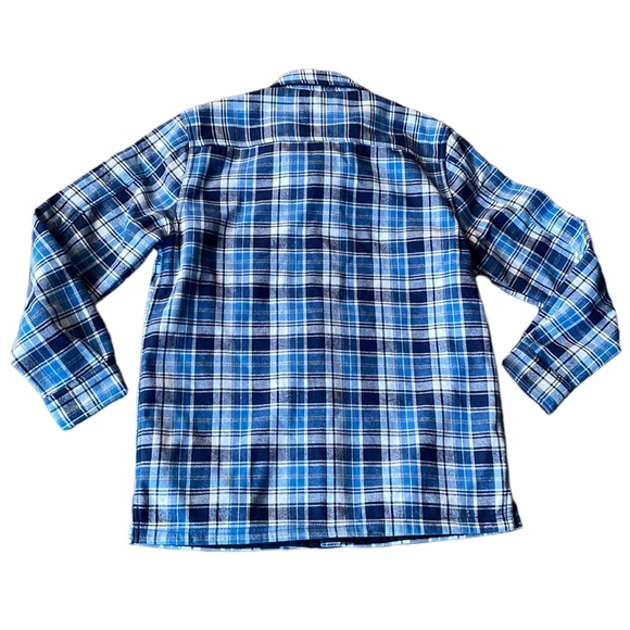 Weatherproof Vintage Men's Fleece Lined Plaid Flannel Shirt Jacket - Picture 6 of 7